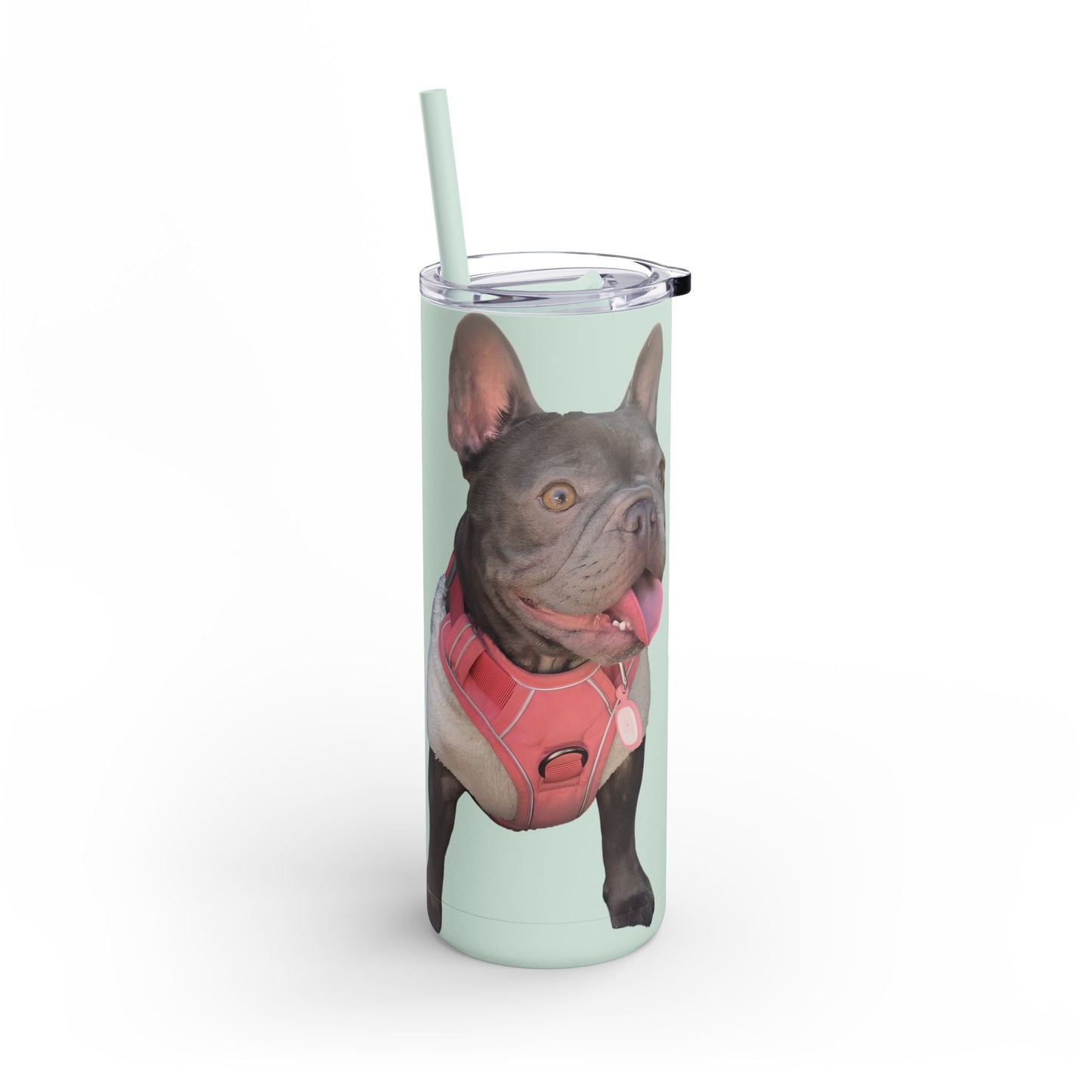 Cute Frenchie Tumbler | Life is Better with a Frenchie | Dog Lover Gift | Travel Mug | Funny Drinkware | Pet Lover Gift | Birthday Gift