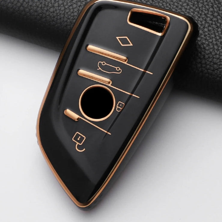 BMW Car Remote Key Case Cover Fob For X1 X3 X4 X5 X6 F15 F16 G30 3 5 7 Series G11 F48 Accessories Keychain