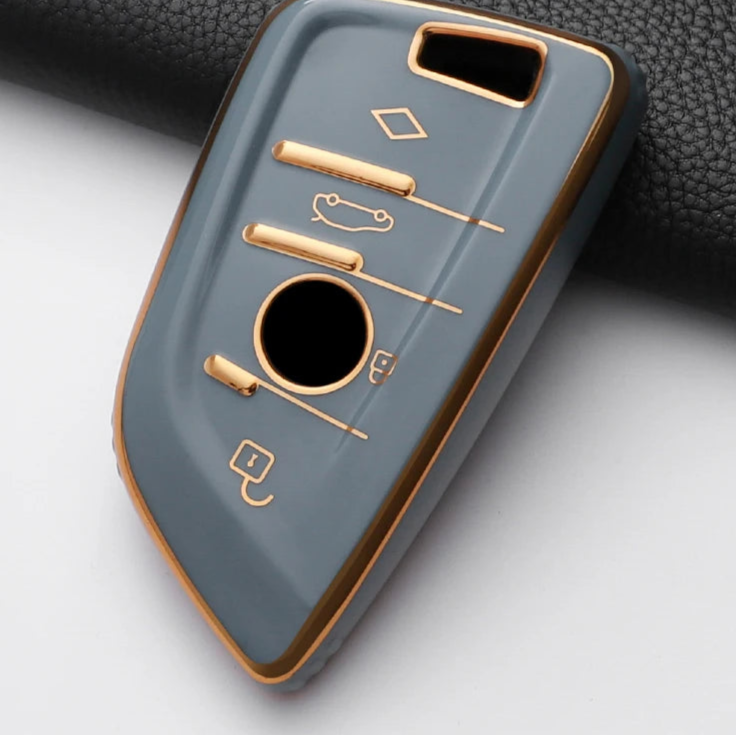 BMW Car Remote Key Case Cover Fob For X1 X3 X4 X5 X6 F15 F16 G30 3 5 7 Series G11 F48 Accessories Keychain