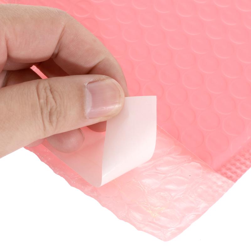 100pcs Bubble Mailers Padded Envelopes Pearl film Gift Present Mail Envelope Bag For Book Magazine Lined Mailer Self Seal Pink - ESSENTIALS365