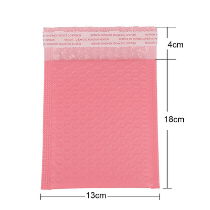 100pcs Bubble Mailers Padded Envelopes Pearl film Gift Present Mail Envelope Bag For Book Magazine Lined Mailer Self Seal Pink - ESSENTIALS365