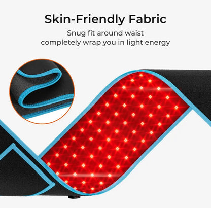 Red Light Therapy Belt| Pain Relief, Fat Reduction, Body Contouring, 660nm:850nm