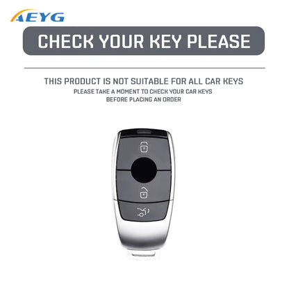 Carbon Fiber Car Key Case Cover For Mercedes Benz A C E S G GLS CLA Class W213 W177 W205 W222 X167 W176 AMG Accessories