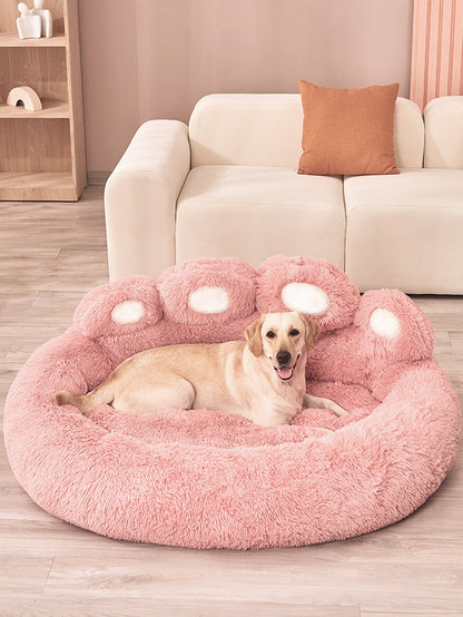 Dog Sofa Beds for Small Dogs Warm Pet Accessories Bed Accessorys Large Mat Pets Kennel Washable Plush Medium Basket Puppy Cats