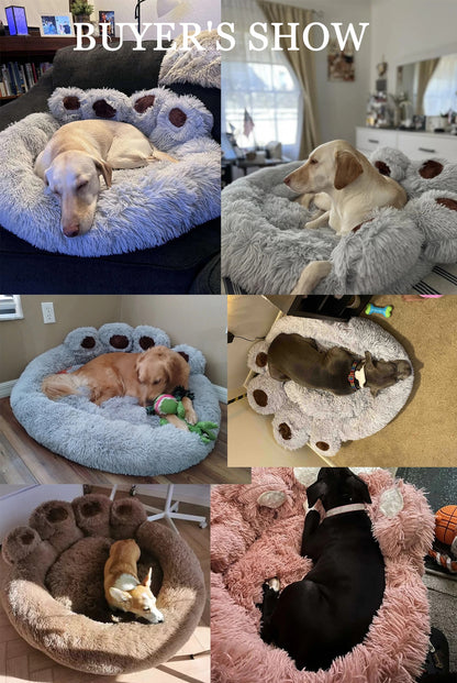 Dog Sofa Beds for Small Dogs Warm Pet Accessories Bed Accessorys Large Mat Pets Kennel Washable Plush Medium Basket Puppy Cats