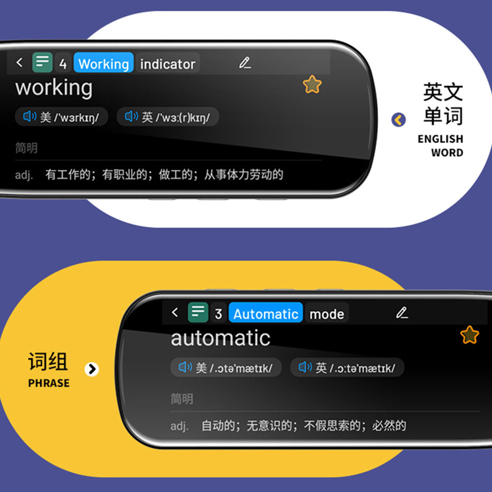 Smart Voice Scan Translator Pen Travel Abroad Dictionary Pen