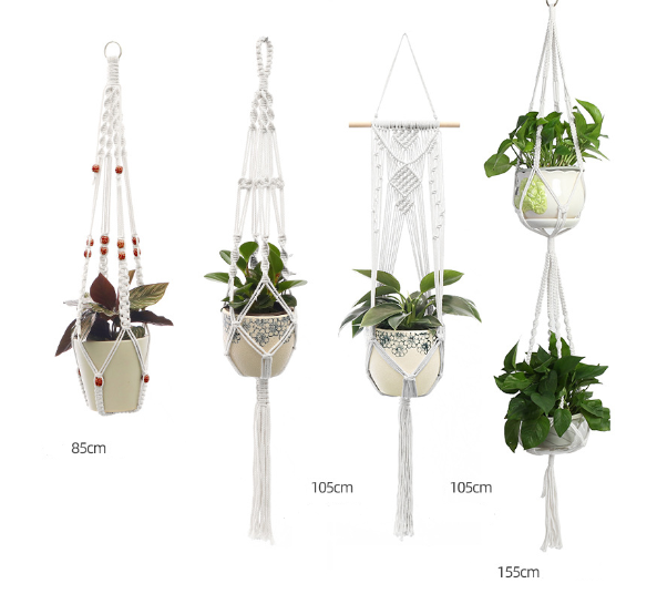 Macrame Plant Hangers - ESSENTIALS365