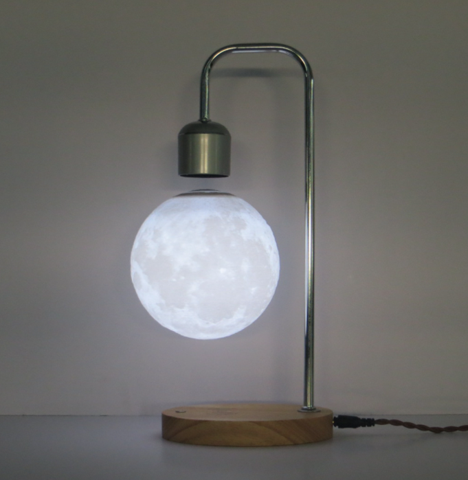 Levitating Moon Lamp and Floating Bulb - ESSENTIALS365