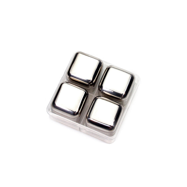 Chilling Stainless Ice Cubes - ESSENTIALS365