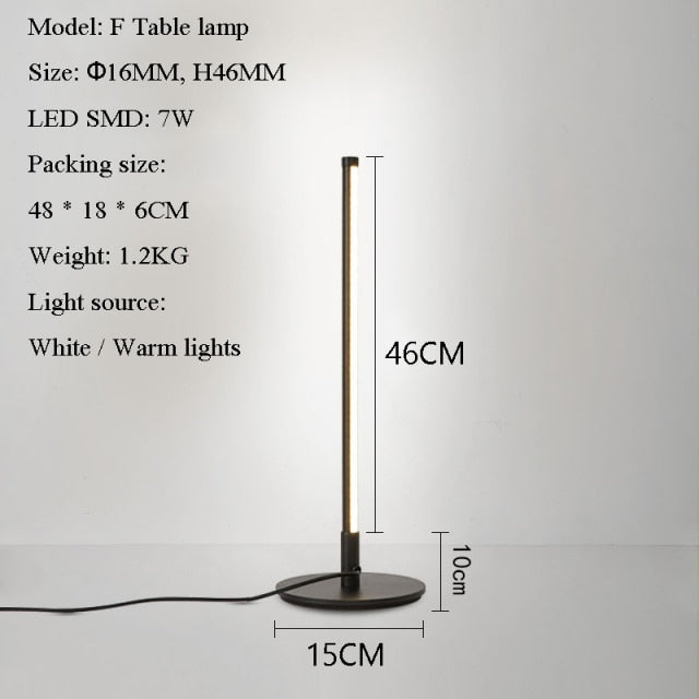 Nordic LED Table Lamp - ESSENTIALS365