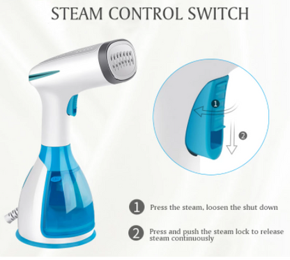 Handheld  Steam Iron Garment Steamer - ESSENTIALS365