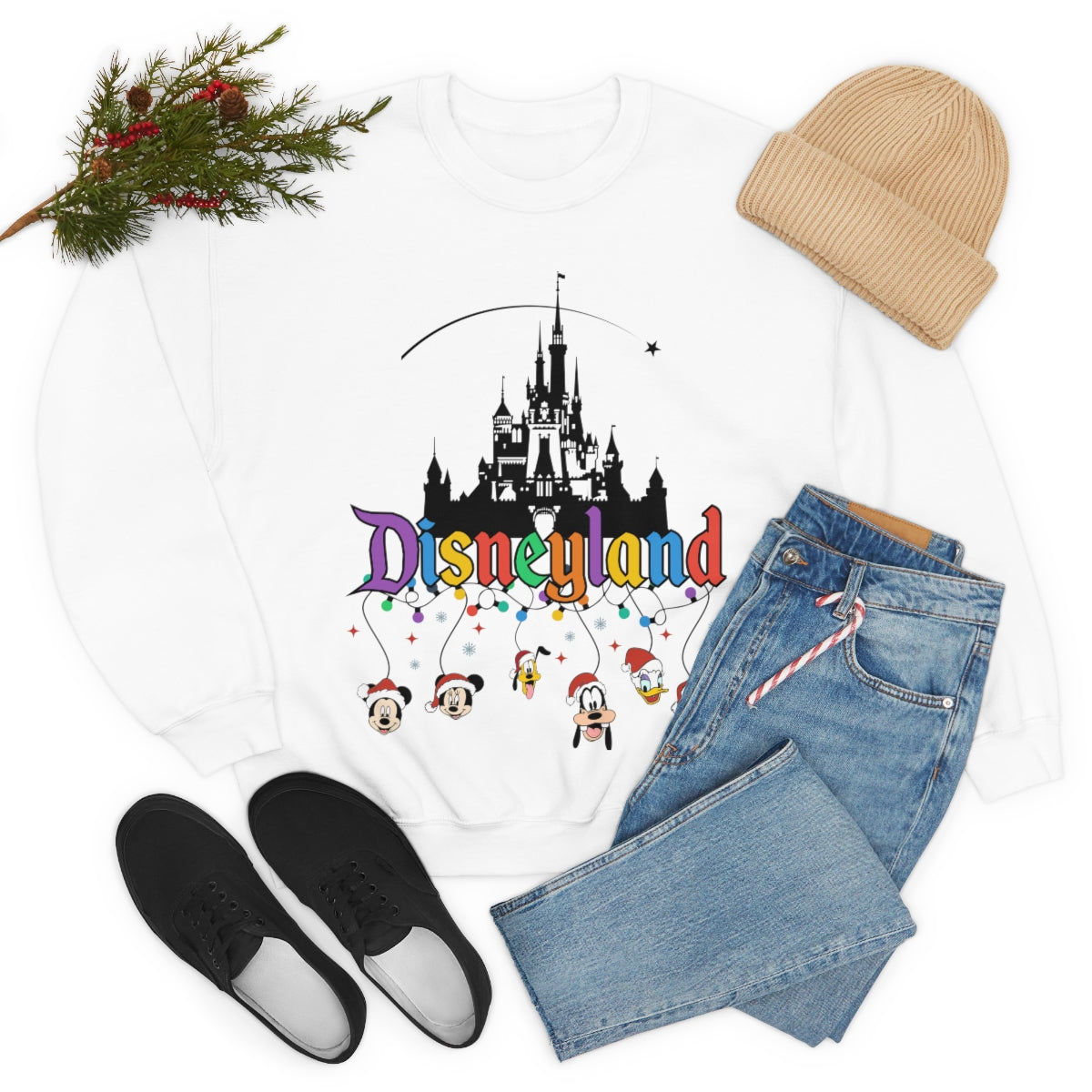 Disneyland Christmas Unisex Heavy Blend™ Crewneck Sweatshirt - ESSENTIALS365