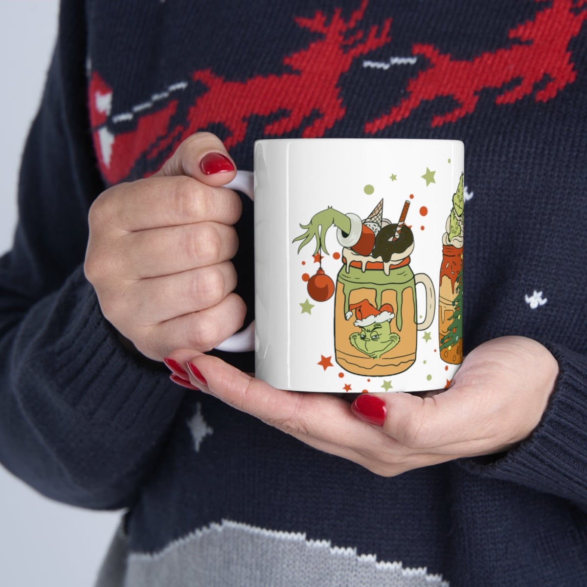 The GRINCH Ceramic Mug 11oz - ESSENTIALS365