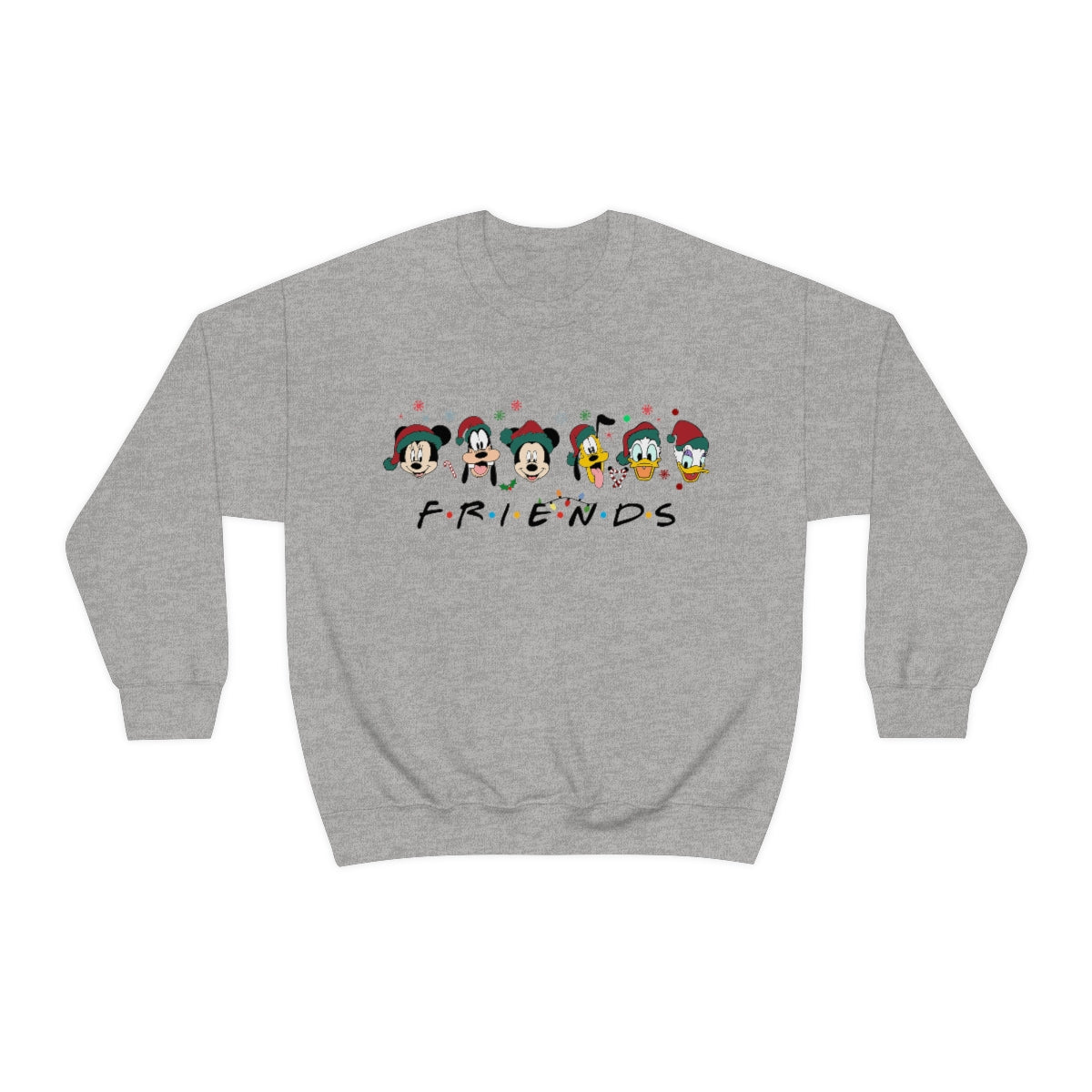 Christmas Friends Sweater Unisex Heavy Blend™ Crewneck Sweatshirt - ESSENTIALS365