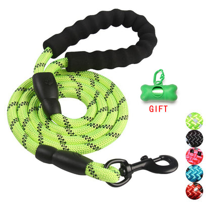 Durable Nylon Dog harness Color 1.5M Pet Dog Leash Walking Training Leash Cats Dogs Leashes Strap Dog Belt Rope - ESSENTIALS365