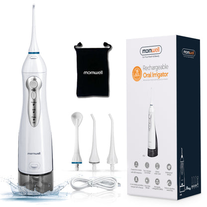 Oral Irrigator Water Flosser Portable Dental Water Jet 300ML - ESSENTIALS365