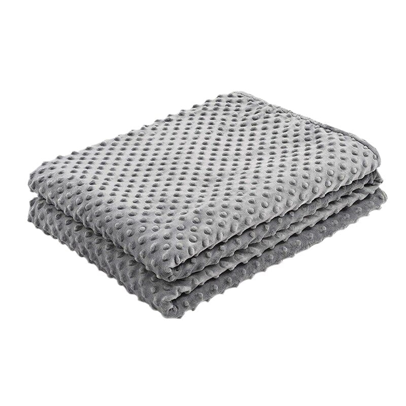 Premium Weighted Blanket Heavy Blankets Sensory Sleep Reduce Anxiety Cotton - ESSENTIALS365