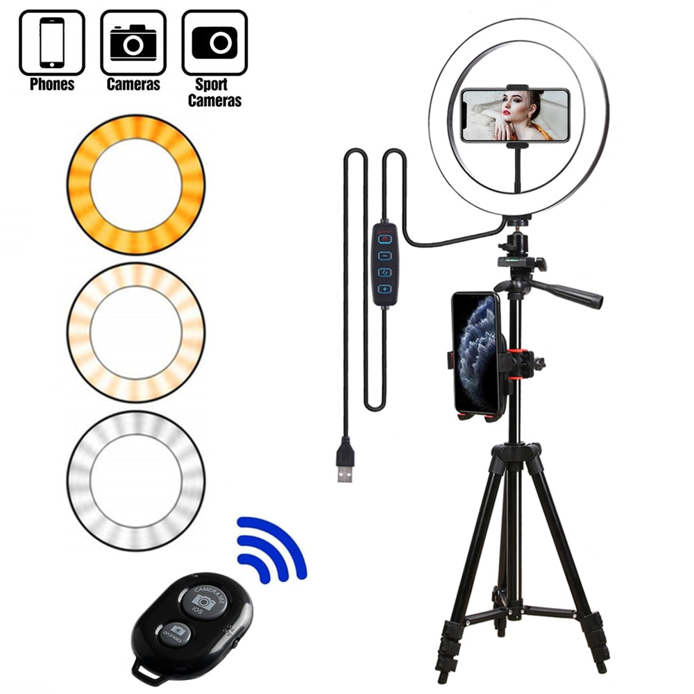 Selfie Ring With Tripod - ESSENTIALS365