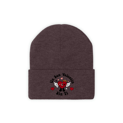 Bad Bunny Valentine's Knit Beanie - ESSENTIALS365