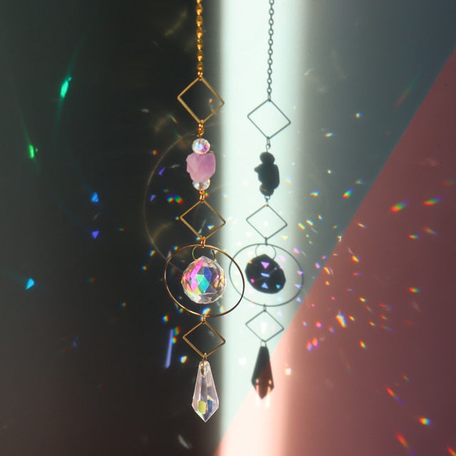 Shining Crystal Light Catcher Prism Pendant - ESSENTIALS365