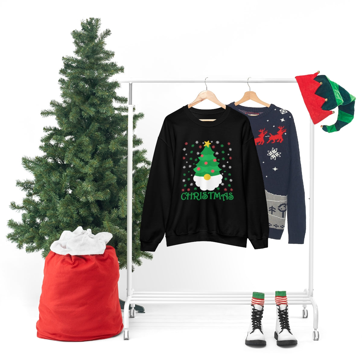 Christmas Sweatshirt, SweatshirtUnisex Heavy Blend™ Crewneck Sweatshirt - ESSENTIALS365