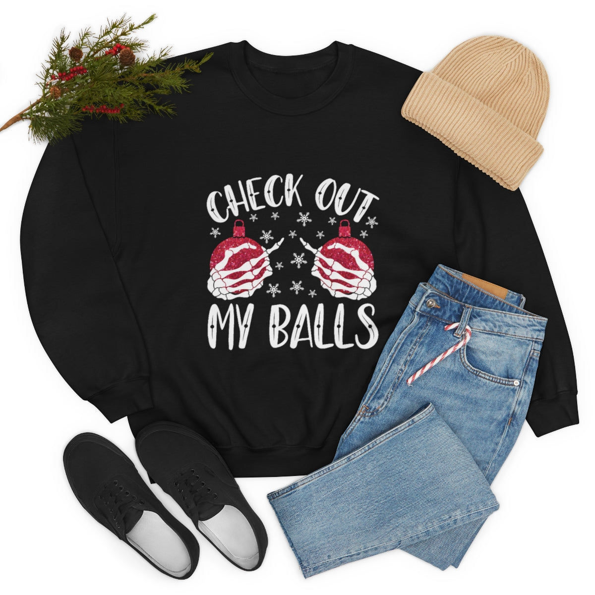 Christmas Sweatshirt, SweatshirtUnisex Heavy Blend™ Crewneck Sweatshirt - ESSENTIALS365