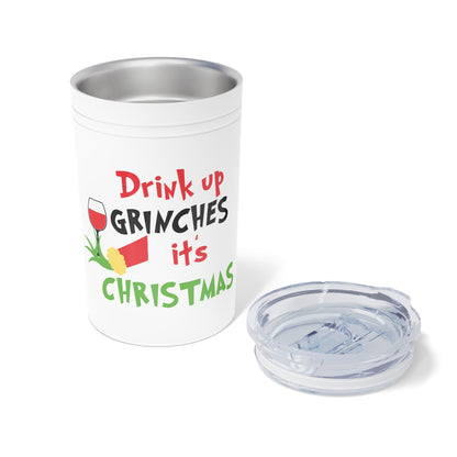 Drink Up Grinches It's Christmas Vacuum Insulated Tumbler, 11oz - ESSENTIALS365