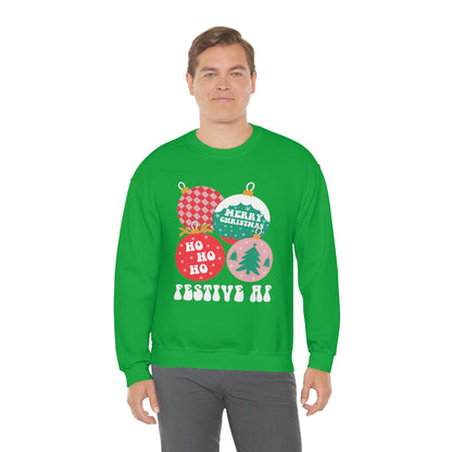 Christmas Sweatshirt, Christmas Sweater, Christmas Crewneck, Christmas Tree Sweatshirt, Holiday Sweaters, Winter SweatshirtUnisex Heavy Blend™ Crewneck Sweatshirt - ESSENTIALS365