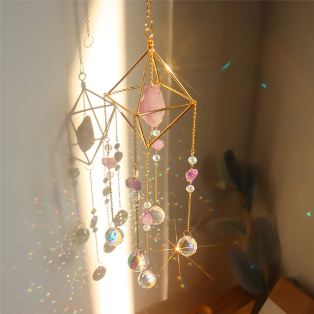 Shining Crystal Light Catcher Prism Pendant - ESSENTIALS365