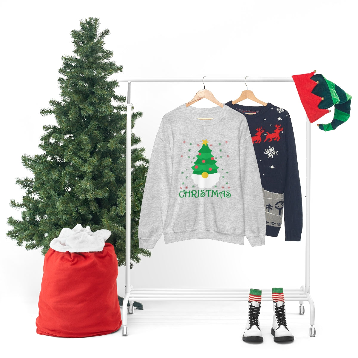 Christmas Sweatshirt, SweatshirtUnisex Heavy Blend™ Crewneck Sweatshirt - ESSENTIALS365