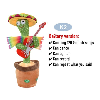 Dancing Cactus Electronic Plush Toys - ESSENTIALS365