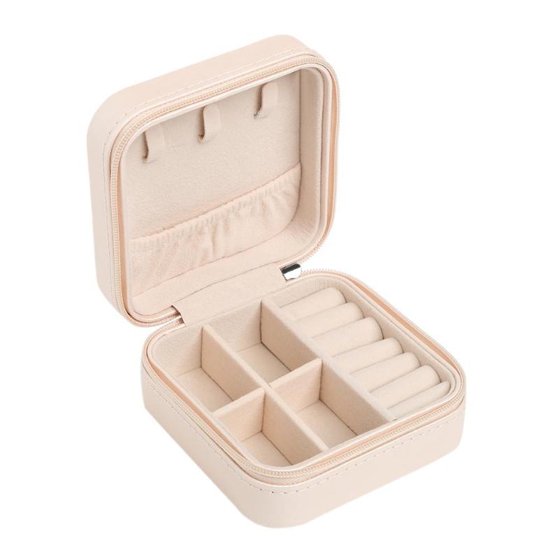 Jewelry Box Portable Zipper Storage - ESSENTIALS365