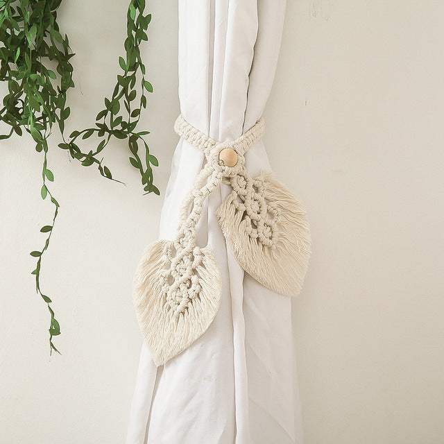 Macrame Room Decoration Curtain Tieback Rope - ESSENTIALS365