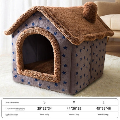 Foldable Deep Sleep Pet Cat House - ESSENTIALS365