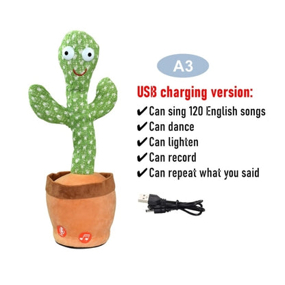 Dancing Cactus Electronic Plush Toys - ESSENTIALS365