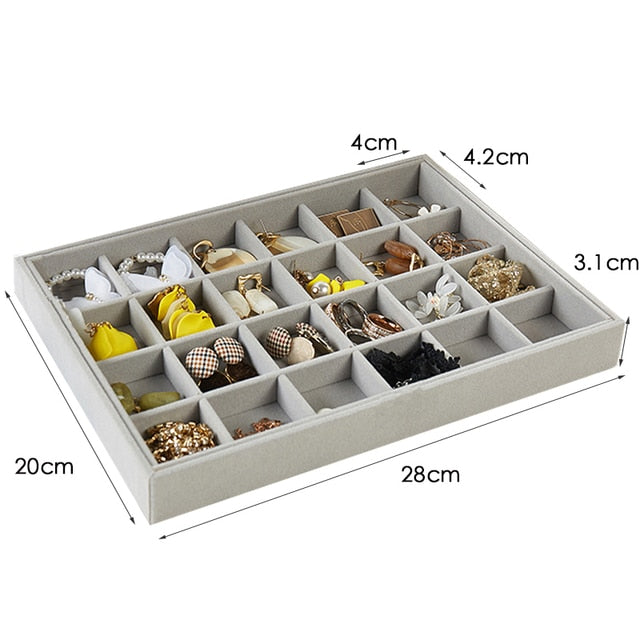 Velvet Jewelry Organizer - ESSENTIALS365