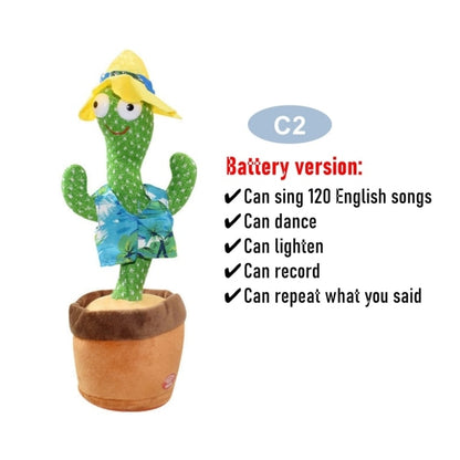 Dancing Cactus Electronic Plush Toys - ESSENTIALS365