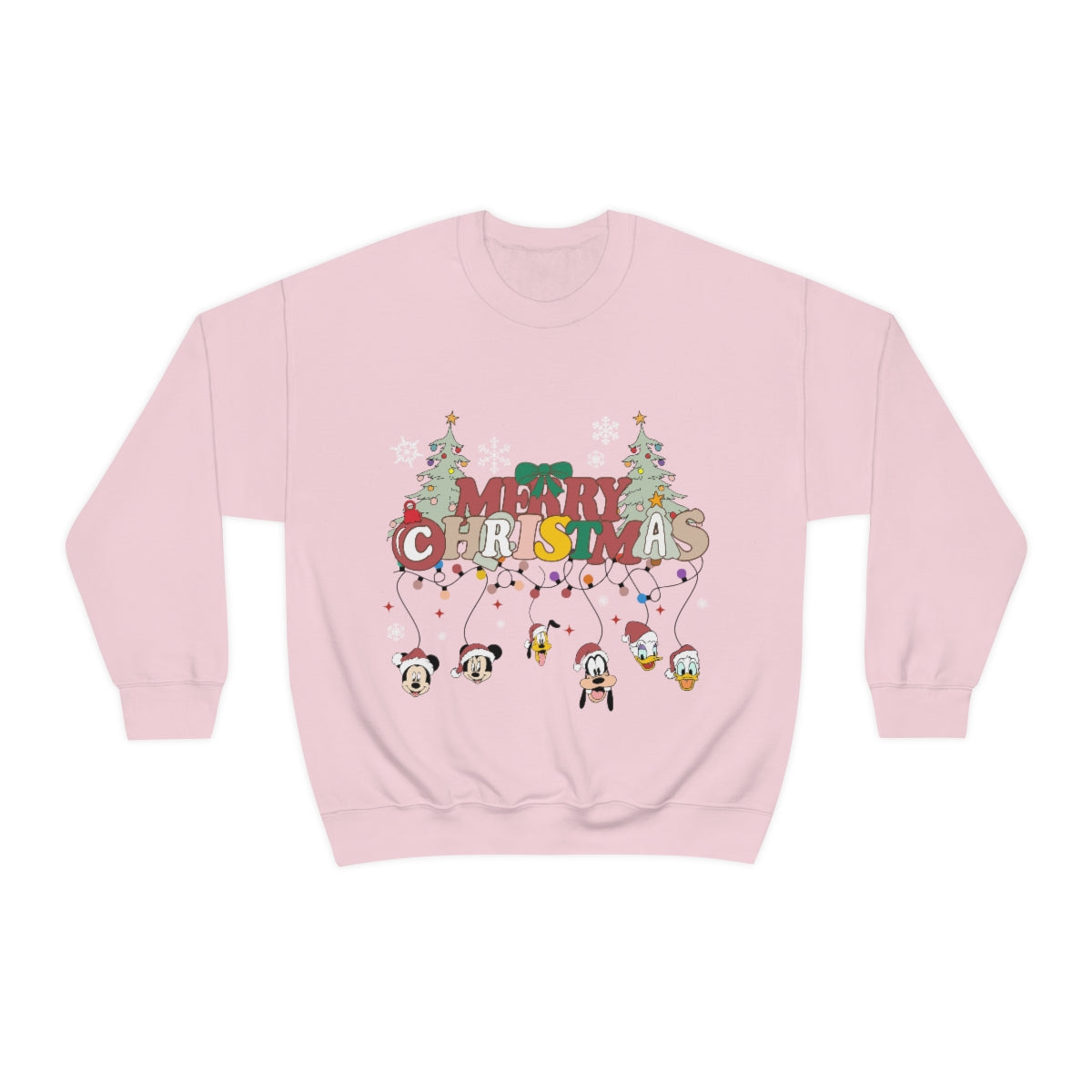 Mickey Merry Christmas Unisex Heavy Blend™ Crewneck Sweatshirt - ESSENTIALS365