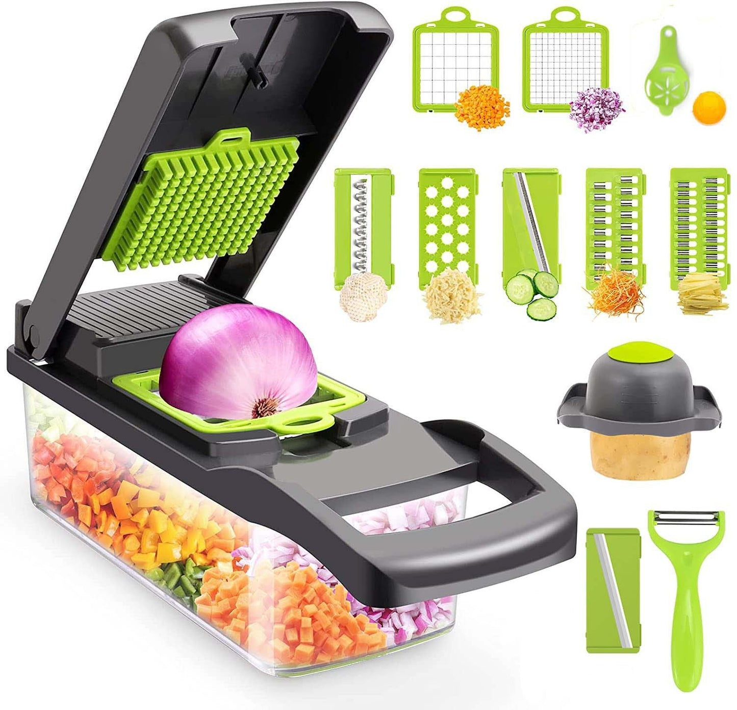 Kitchen Grater - Dicer Shredded Grater - ESSENTIALS365