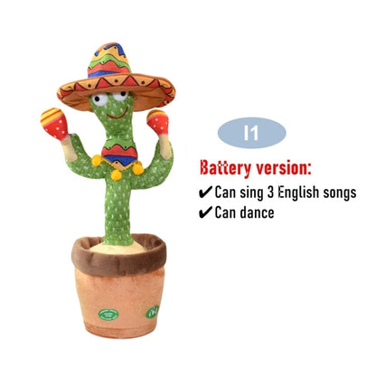 Dancing Cactus Electronic Plush Toys - ESSENTIALS365