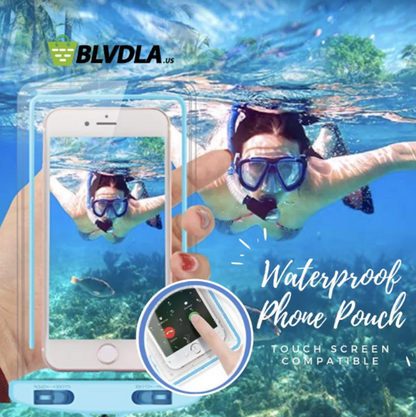 Touch Screen Compatible Waterproof Phone Pouch - ESSENTIALS365