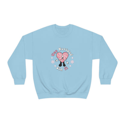 Bad Bunny Christmas Sweatshirt, Retro Vintage Bad Bunny Shirt, Una Navidad Sin Ti Sweatshirt, Pop Music lover Gift,Bad Bunny Xmas Gifts Tees - ESSENTIALS365