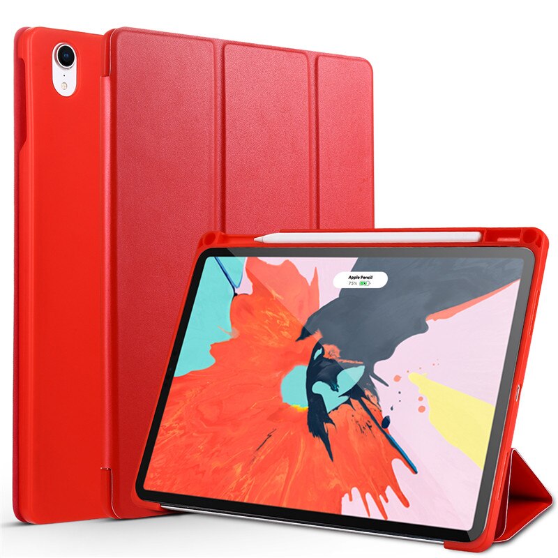 Cover Trifold Stand Case with Pencil Holder Cover for iPad Pro11 tablet case - ESSENTIALS365