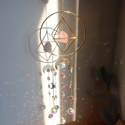 Shining Crystal Light Catcher Prism Pendant - ESSENTIALS365