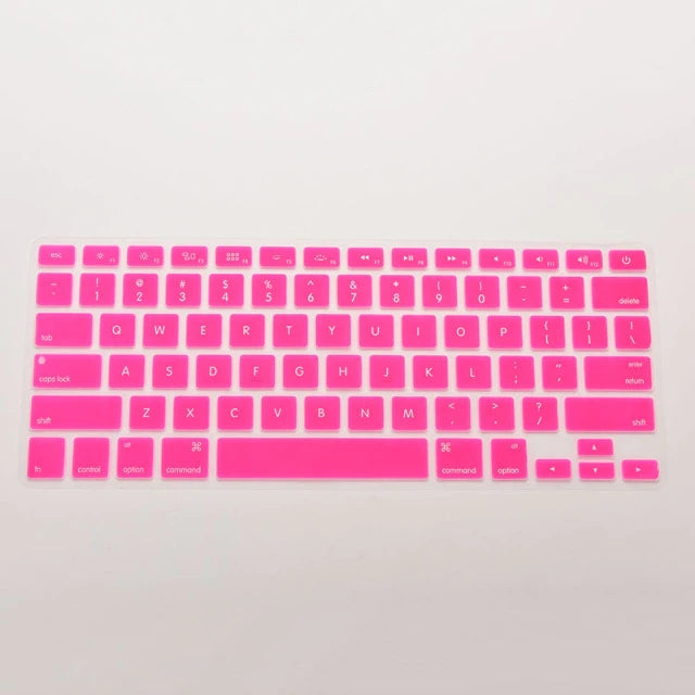 Candy Colors Silicone Keyboard Cover Sticker - ESSENTIALS365