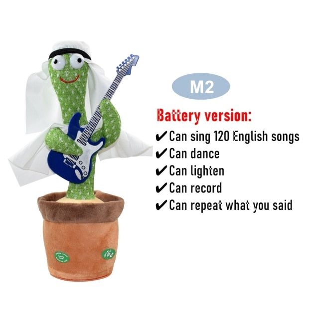 Dancing Cactus Electronic Plush Toys - ESSENTIALS365