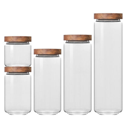 Glass Airtight Kitchen Storage Jar - ESSENTIALS365