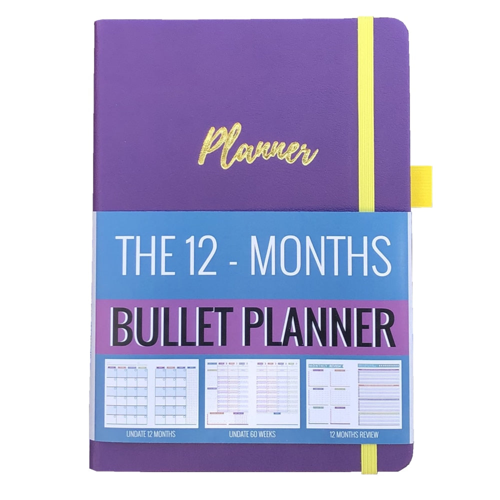 Agenda 2023 Daily Planner Life Goal Setting Undated Weekly Monthly Year Calendar Organizer Notebook - Fitness Yoga Habit - ESSENTIALS365