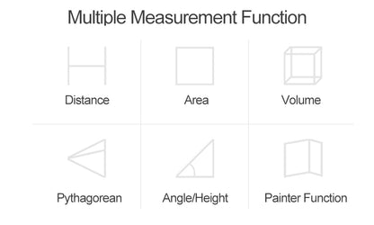 Laser distance meter 40M 60M 80M 100M rangefinder trena laser tape range finder build measure device ruler test tool