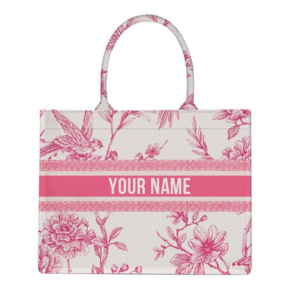 Personalized Canvas Tote Bag for Every Use, Bachelorette Party, Bridesmaid gifts,Maid of Honor Wedding gifts,Gift for Mother, Sorority Gifts